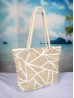 Abstract Pattern Canvas Tote Bag